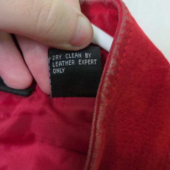 Vintage 90s Y2k Tangents Suede Leather Vest - Picture 7 of 14